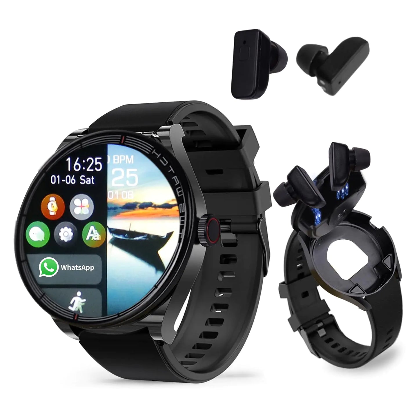 TimeBeats – Smartwatch 2 en 1 con Audífonos Bluetooth
